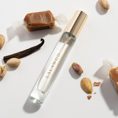 DefineMe Lalawoo toasted praline detail captures sweetness and depth.