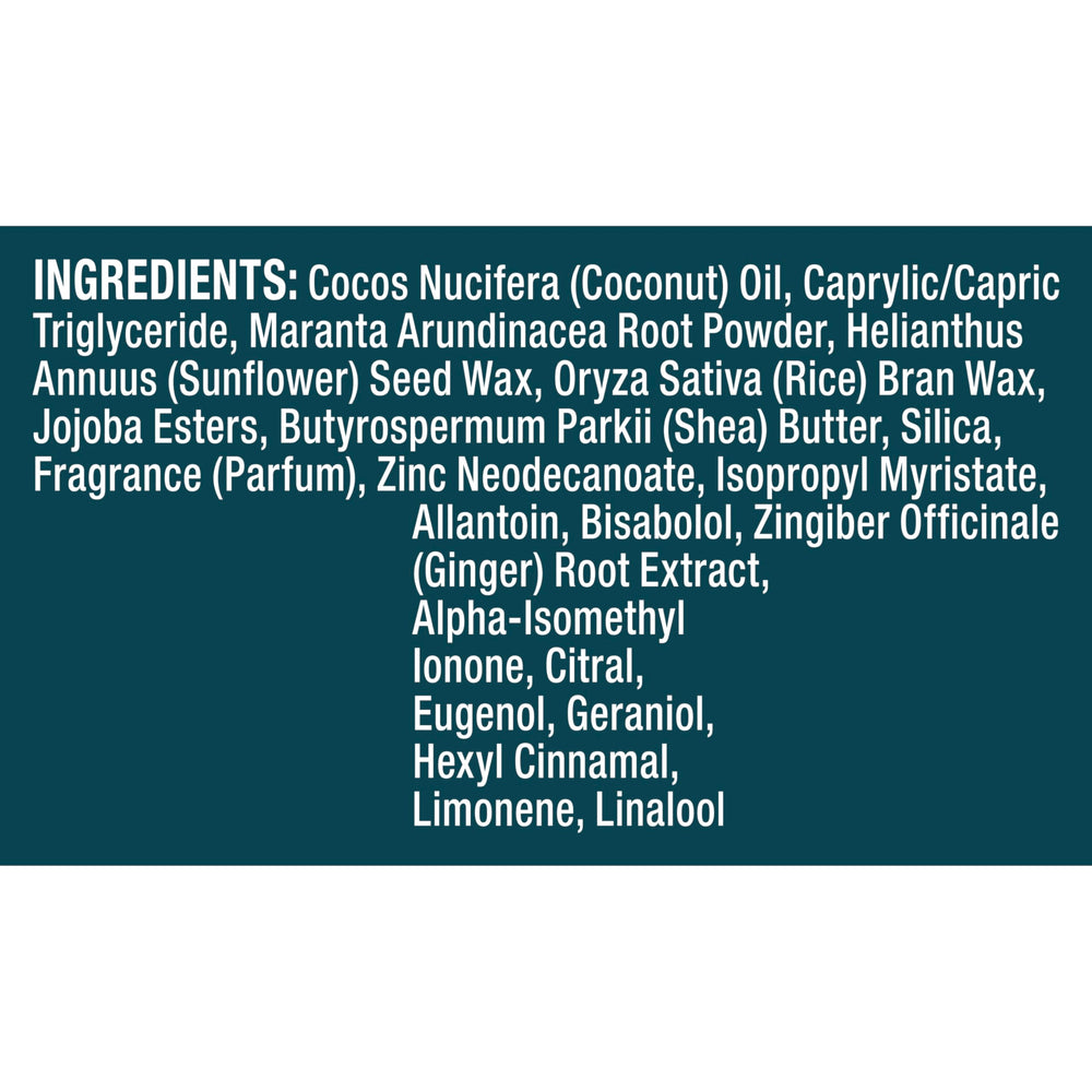 Degree 72-hours odor-protection icon communicates long-lasting freshness.