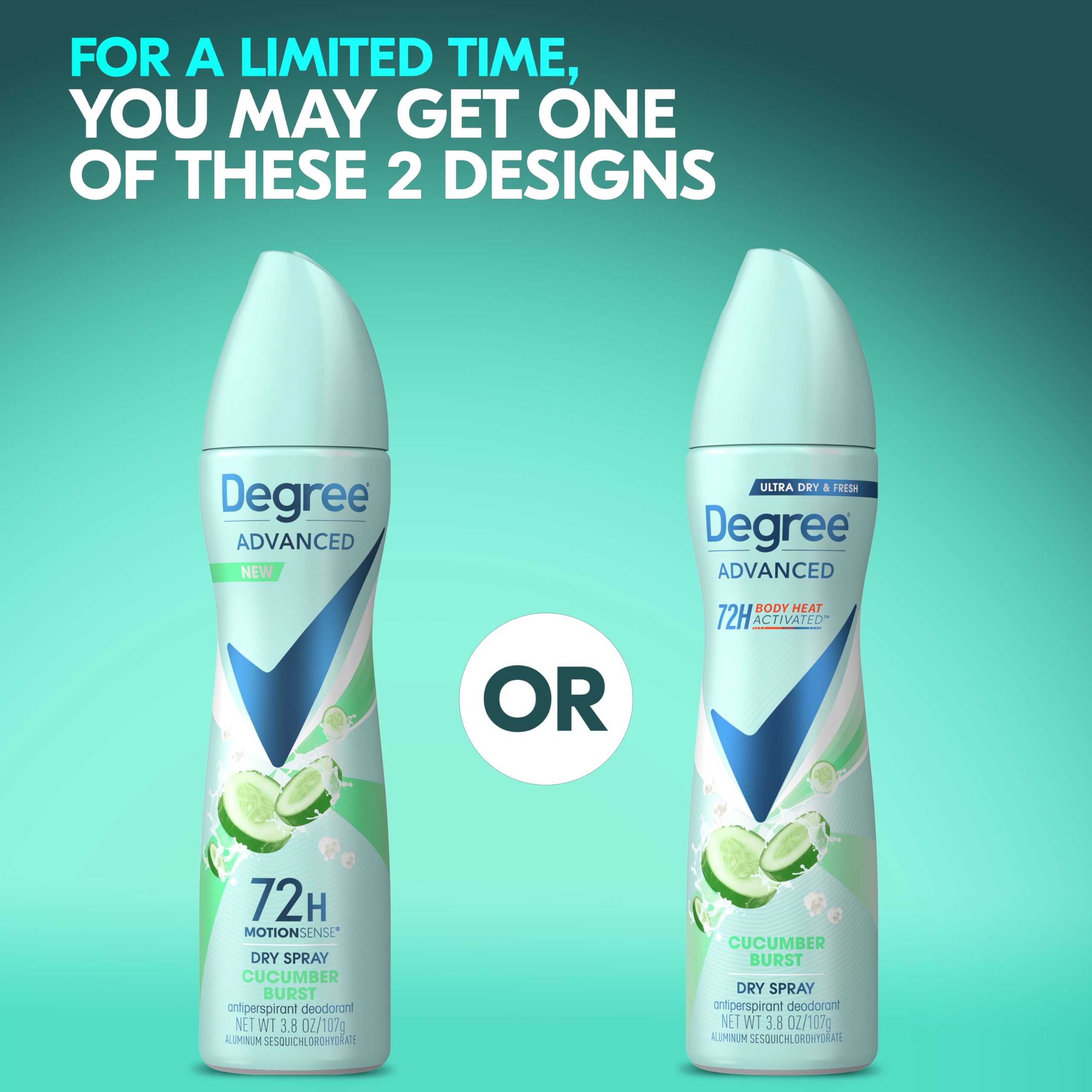 Degree can with recyclable aluminum emphasizes eco-friendly packaging