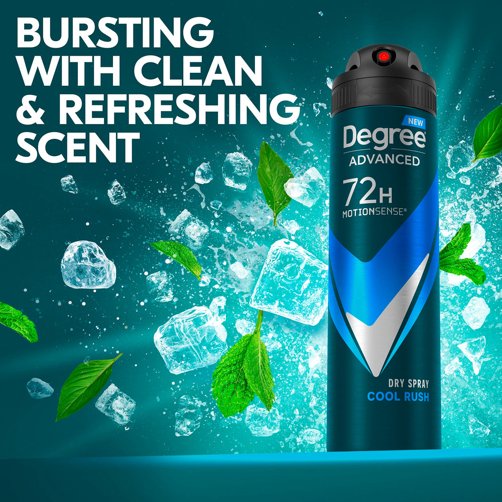 Degree Men 72-hour protection visual communicates extended control