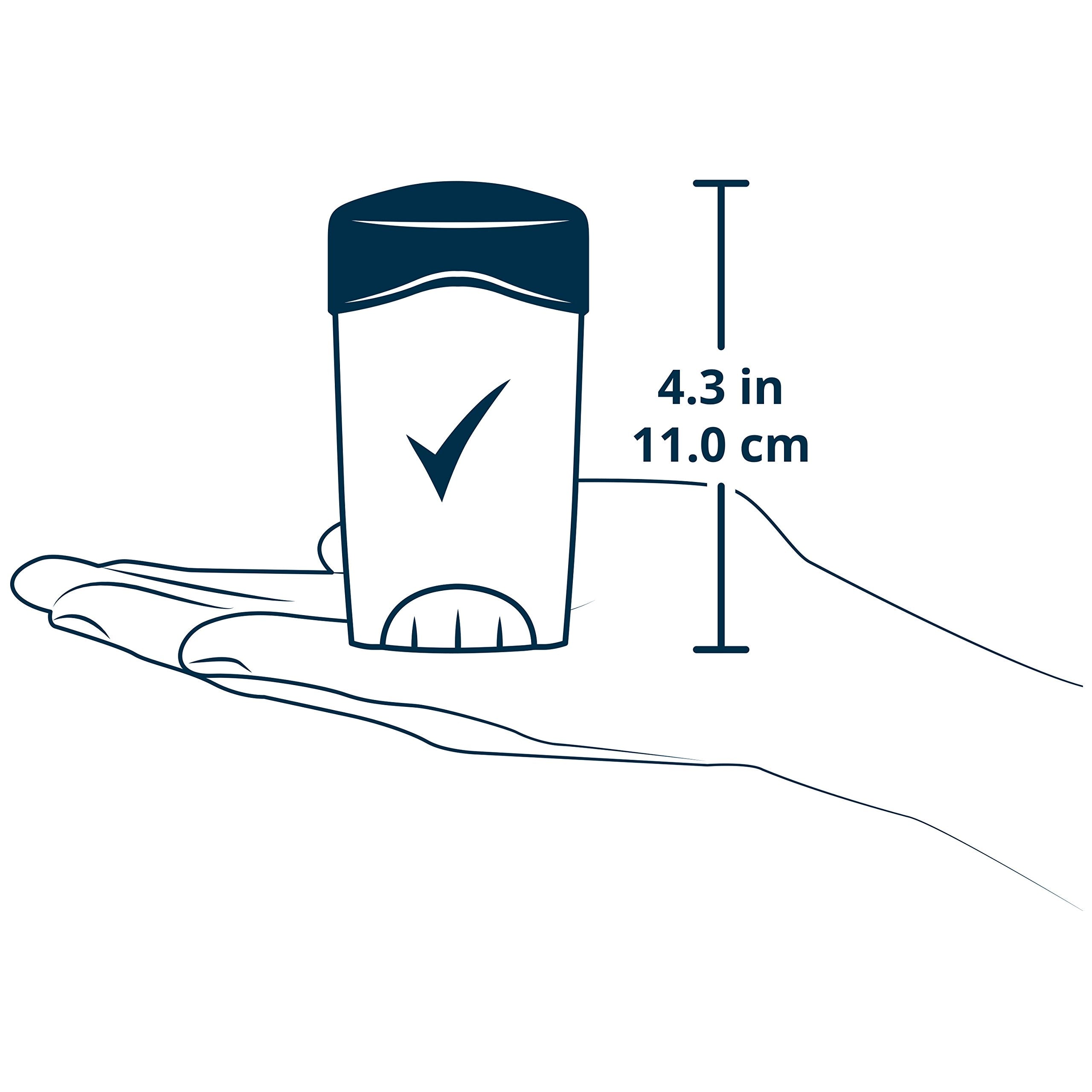 Degree Men Clinical Sport Strength graphic explains odor protection technology