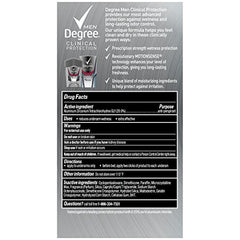 Degree Men Clinical Sport Strength stick in use for strong underarm protection