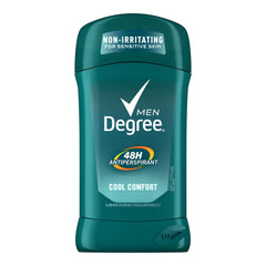 Degree Men Cool Comfort stick 2.7 oz, ready for daily application.