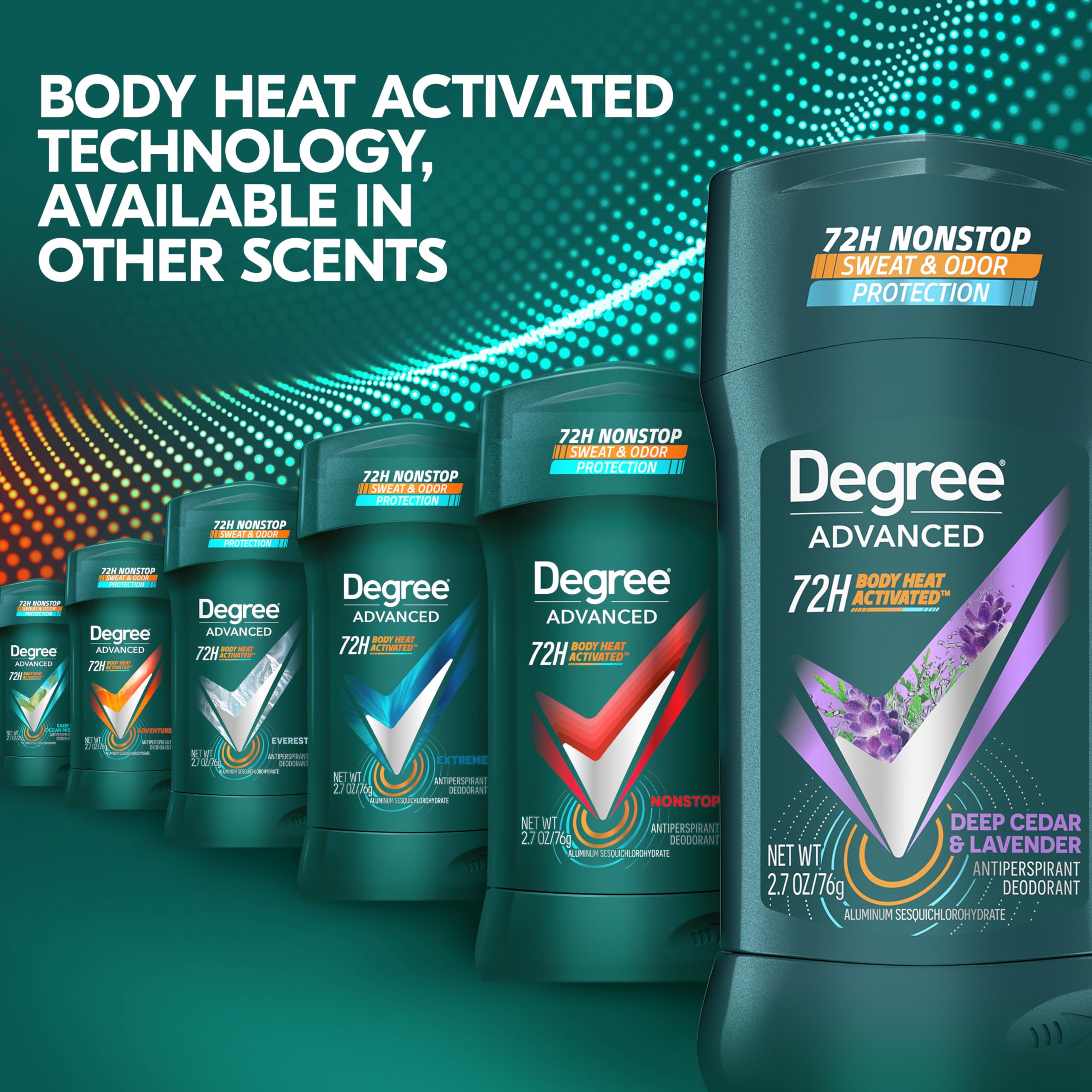 Active gym scene with Degree deodorant in a fitness routine