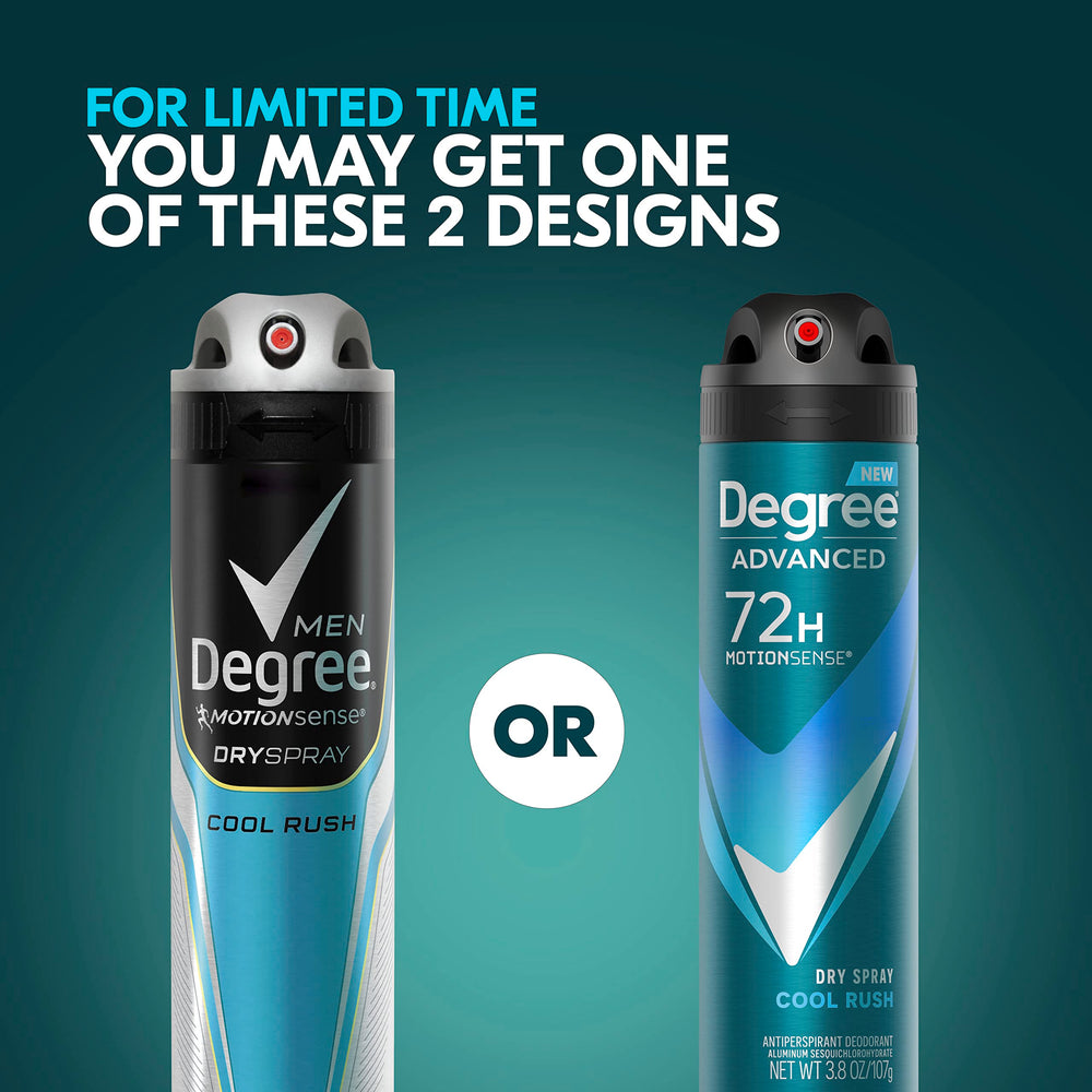 Degree Men Instant dry application captured for fast, comfortable start to day