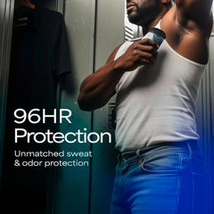 Degree Men protection stick in a compact design for daily use.