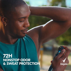 Degree mini stick 0.5 oz Shower Clean for compact daily protection.
