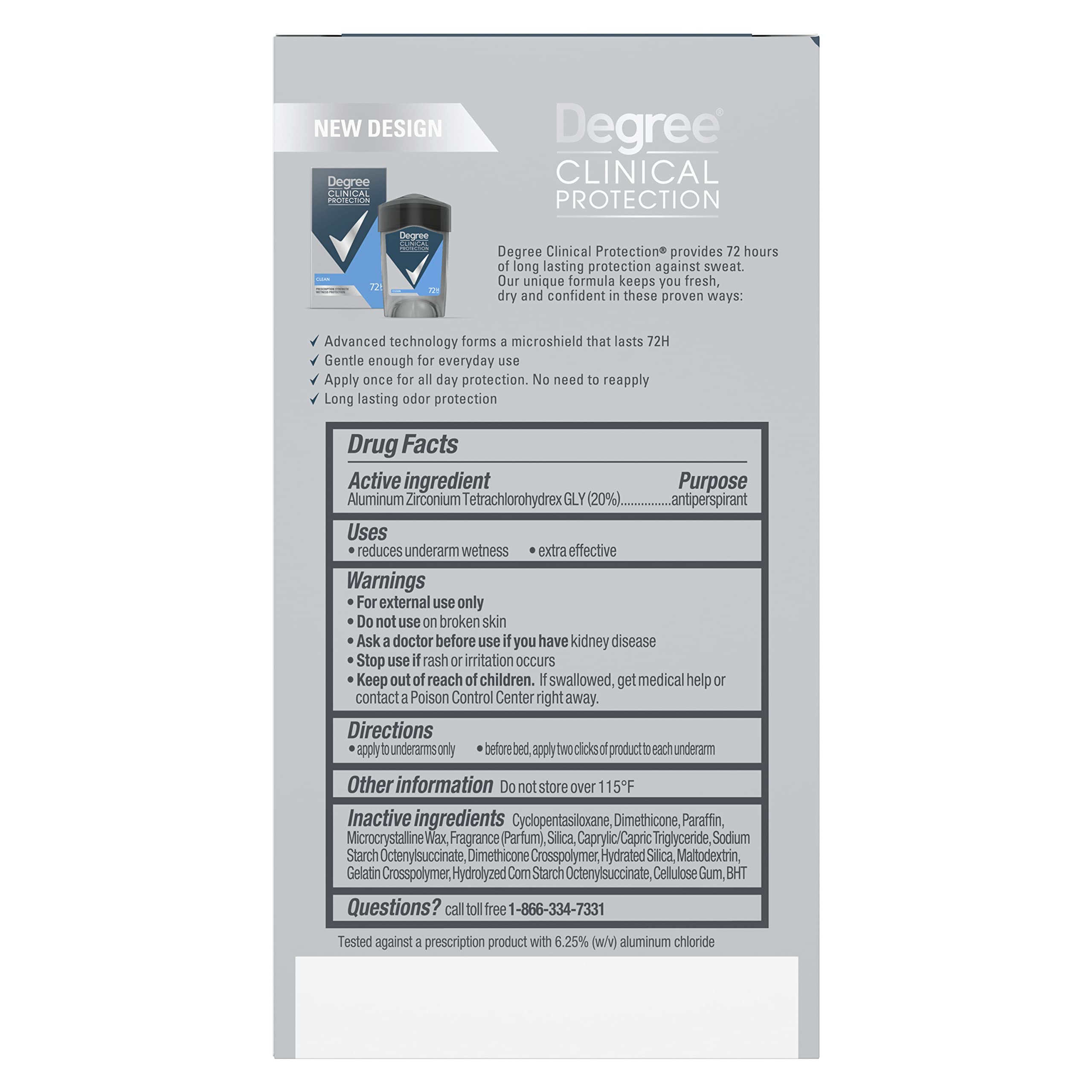 Degree MotionSense technology highlighted as responsive to movement.