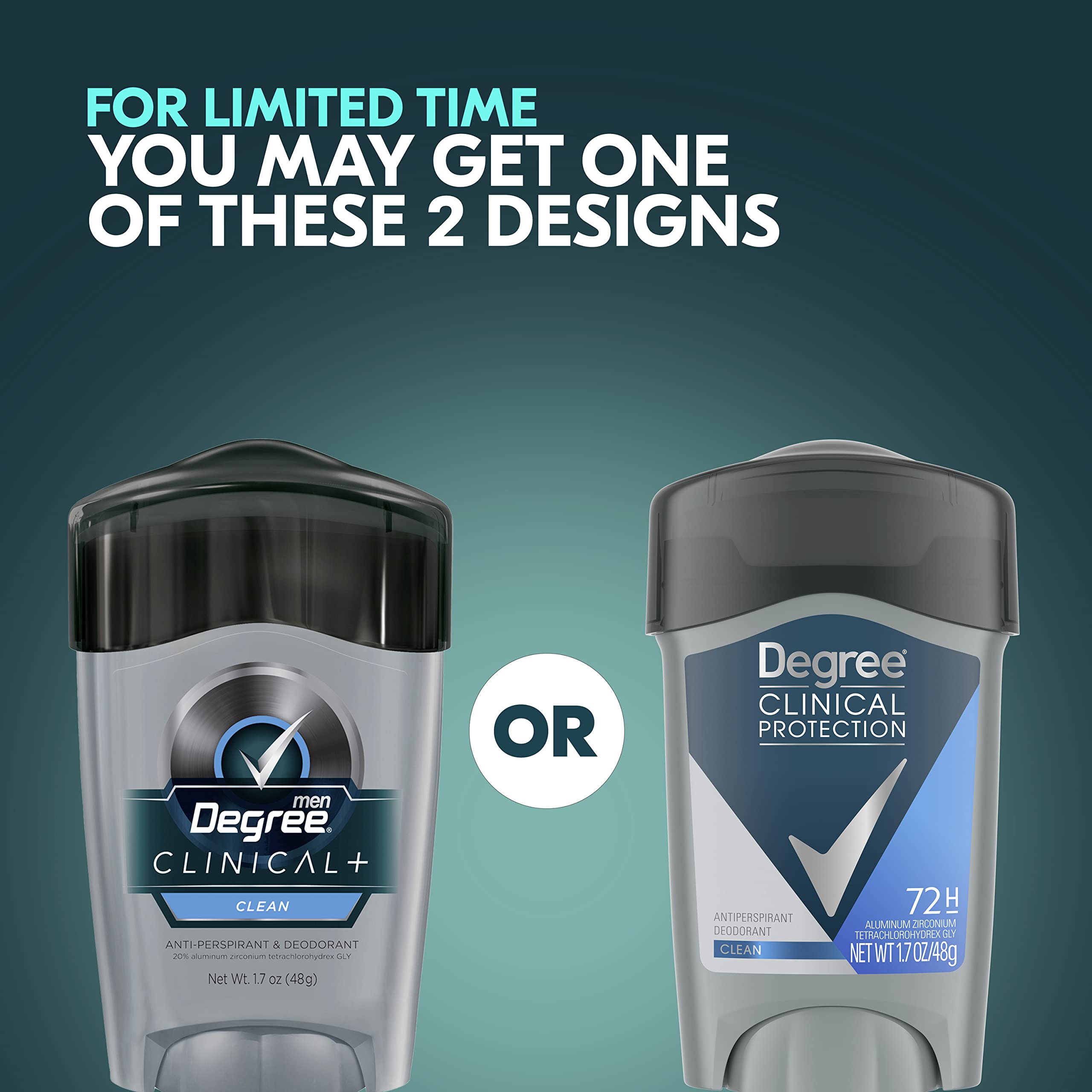 Degree MotionSense twist-glide action demonstrates movement-triggered freshness.