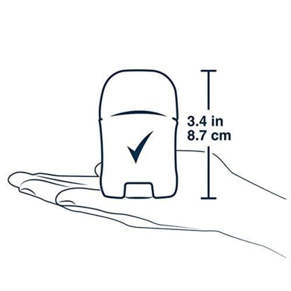 Degree Travel-size design ideal for gym bag and luggage.