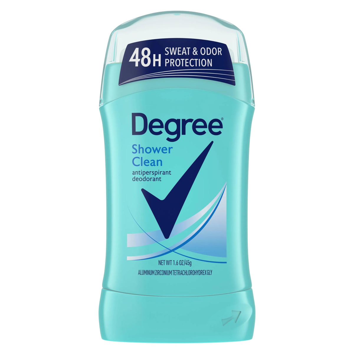 Degree Women Invisible Solid Shower Clean for a clear, fresh feel.