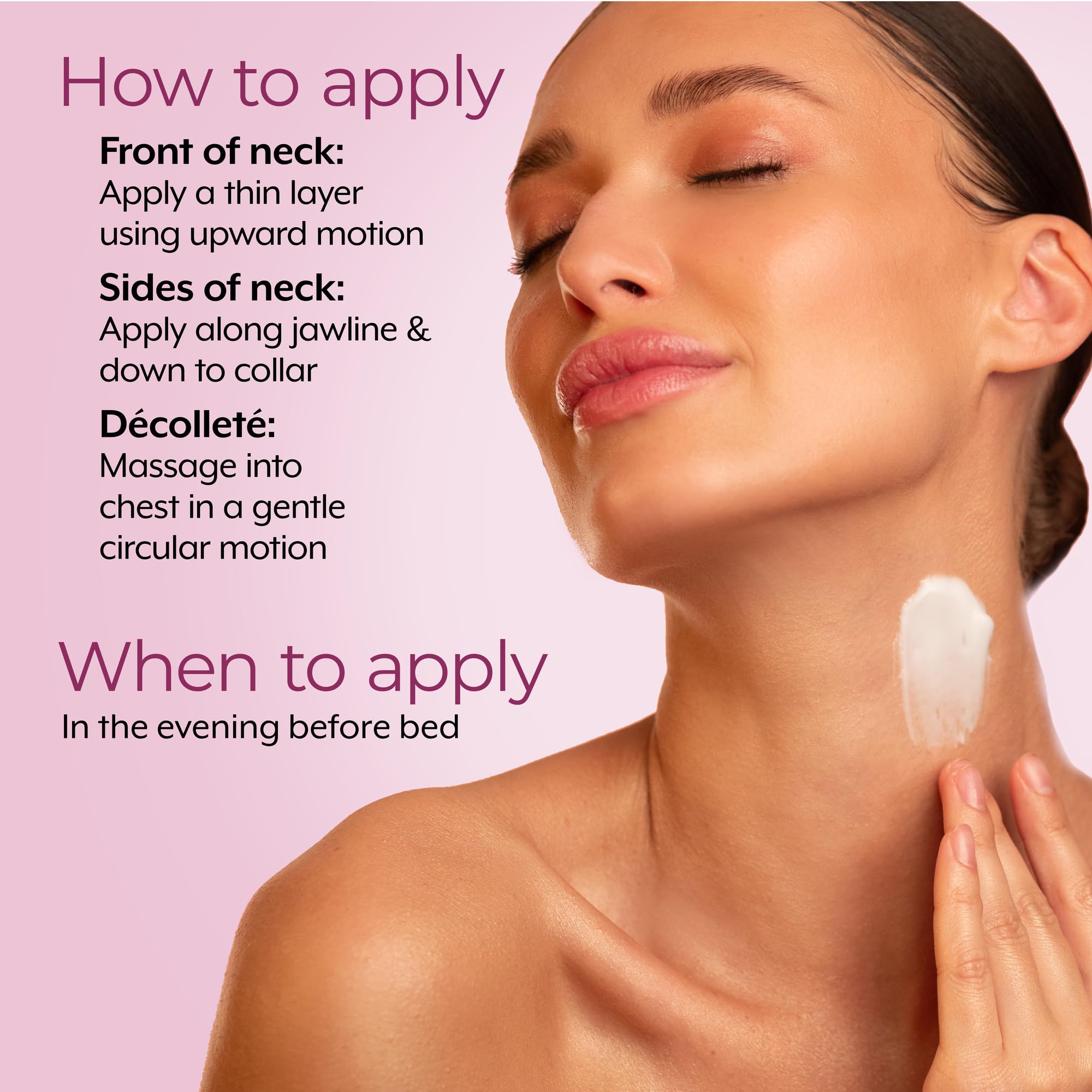 Dekliderm neck-chest area improvement preview suggests smoother appearance.