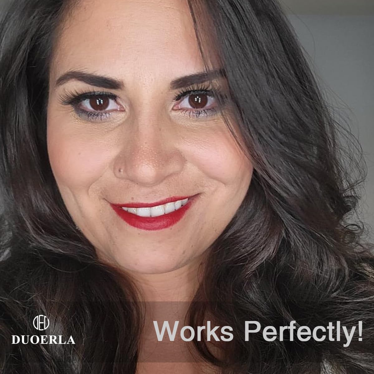 On-eye look using DUOERLA enhances brightness and shape