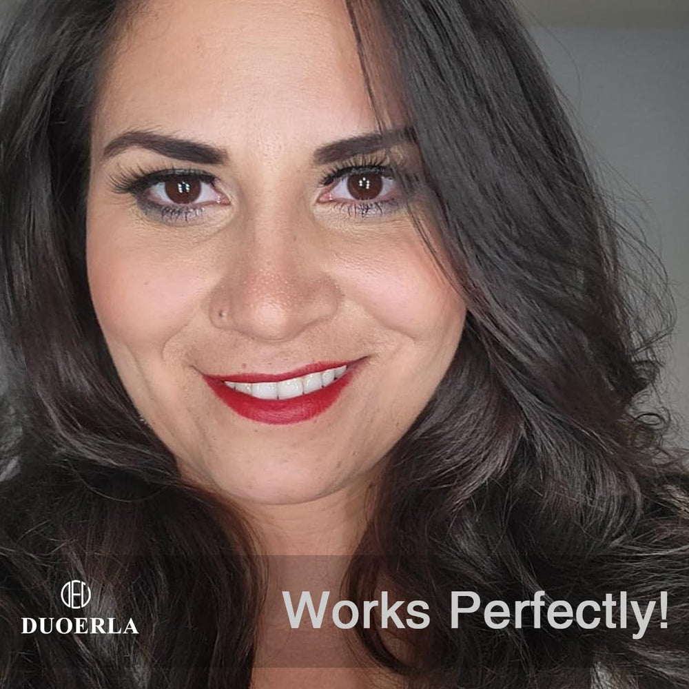 On-eye look using DUOERLA enhances brightness and shape