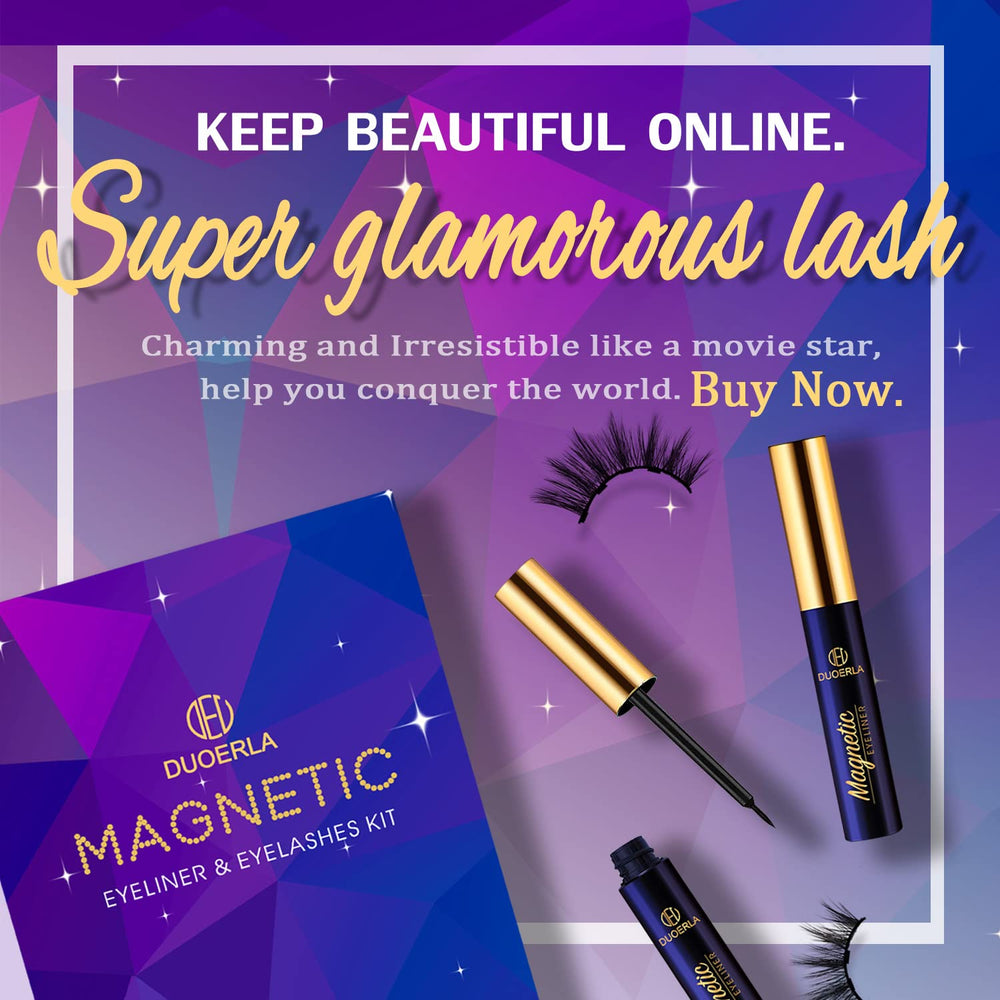 Lashes and applicator shown together for easy use