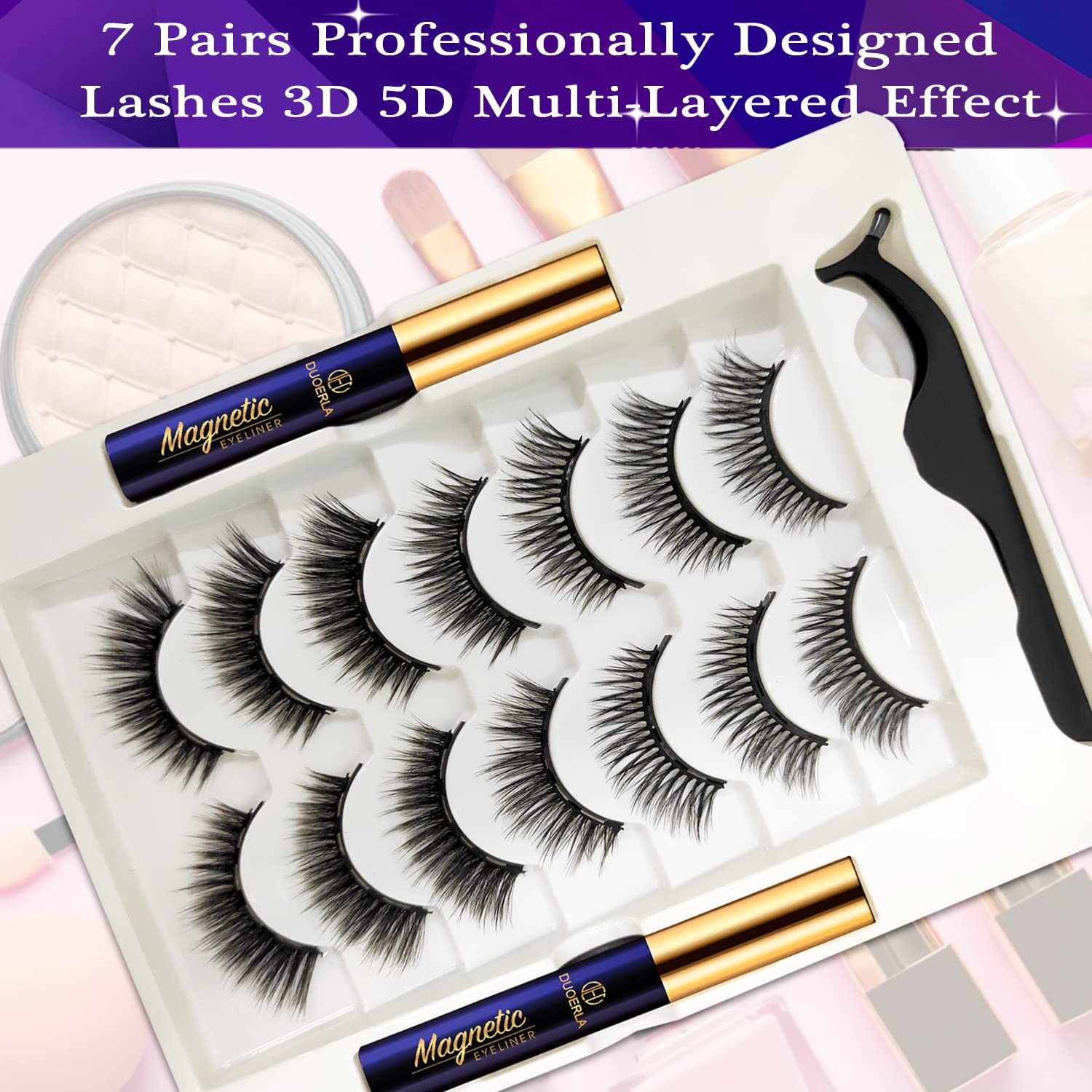Handmade vegan faux mink lashes with soft, lightweight feel