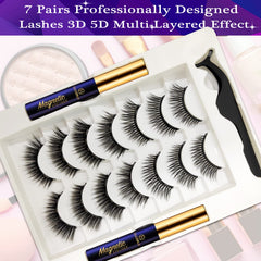 Handmade vegan faux mink lashes with soft, lightweight feel