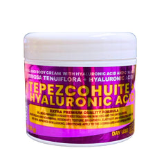 Del Indio Papago Tepezcohuite Day Cream bottle for daily hydration.