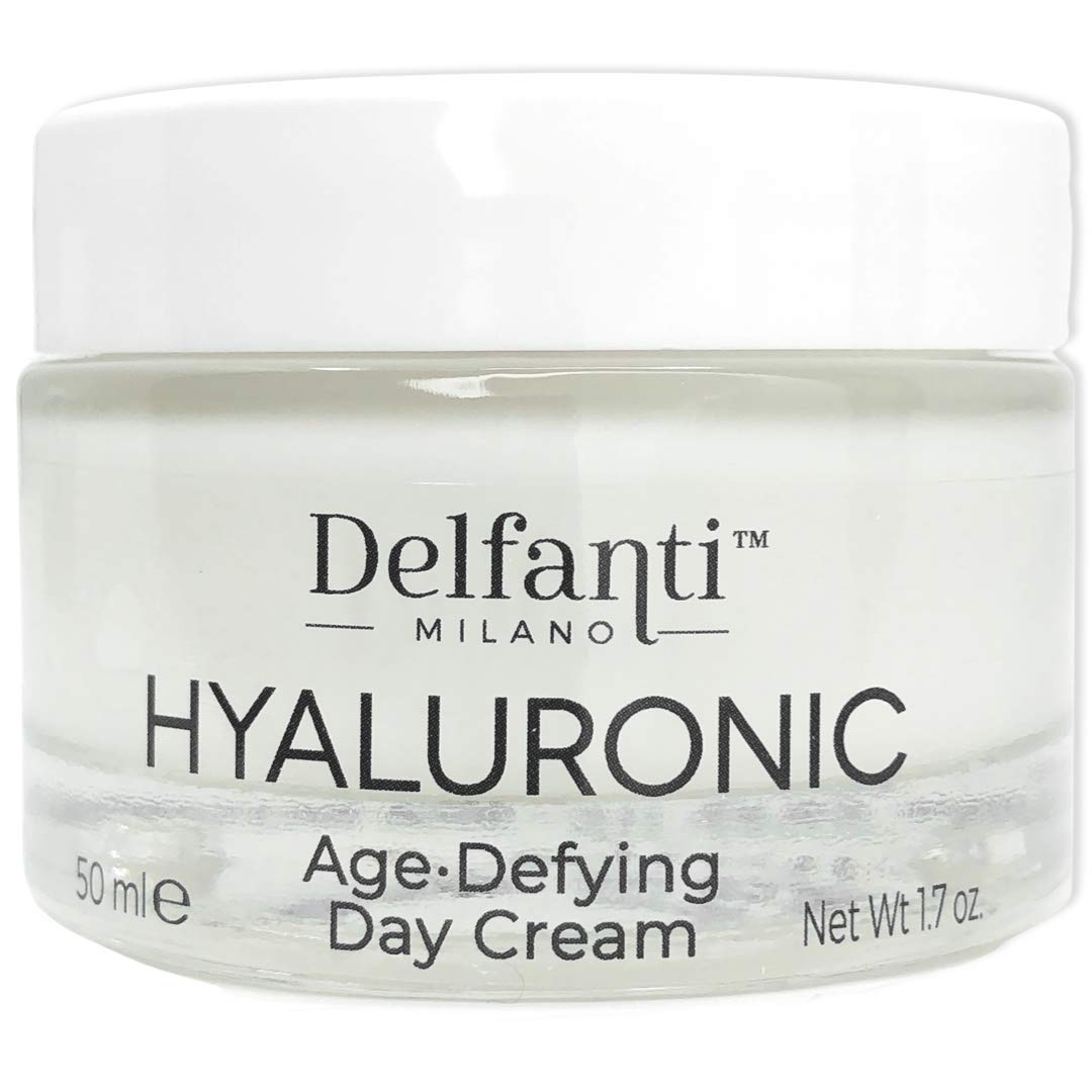Delfanti-Milano Hyaluronic Day Cream bottle for hydrated skin