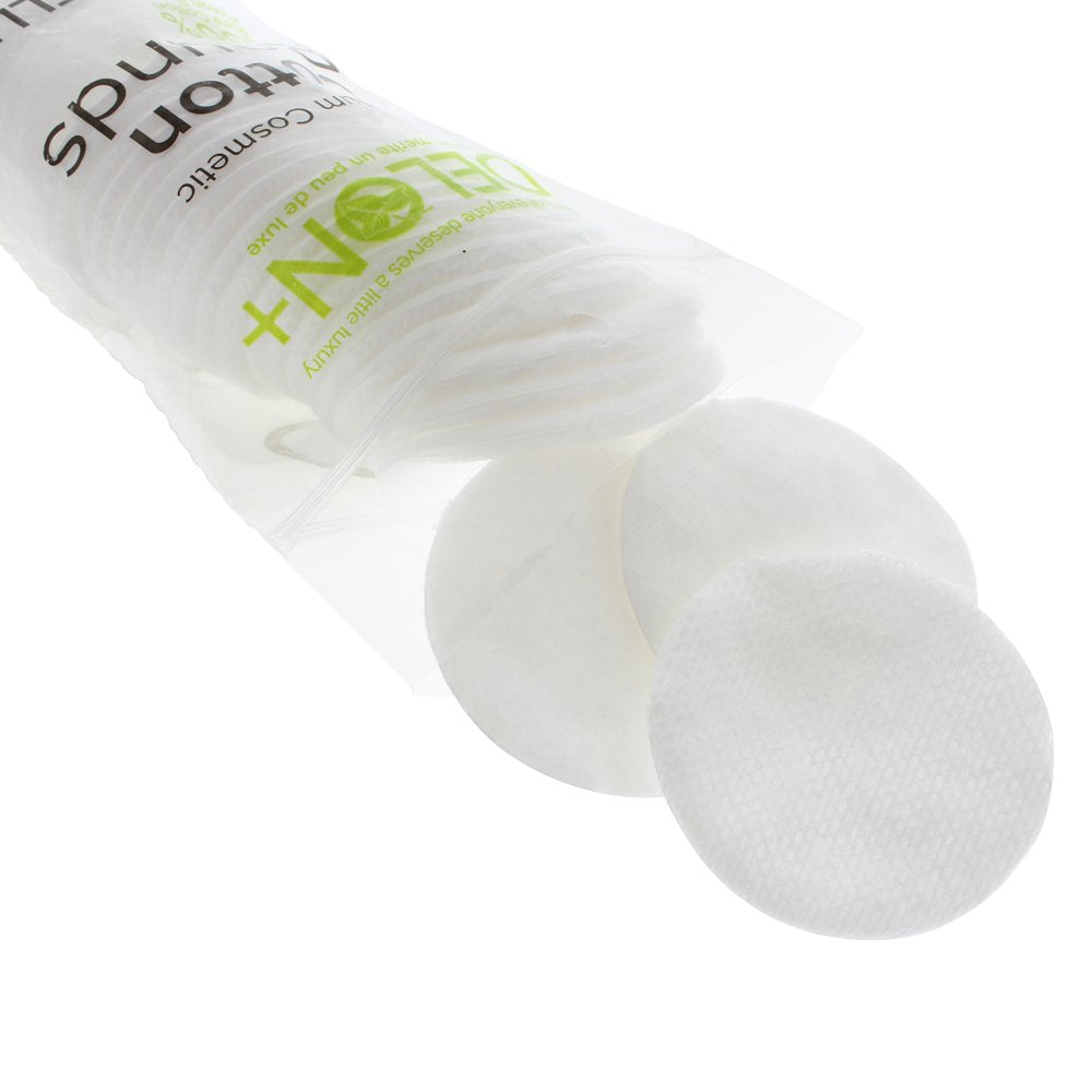 Delon lint-free rounds ideal for clean, streak-free makeup removal.