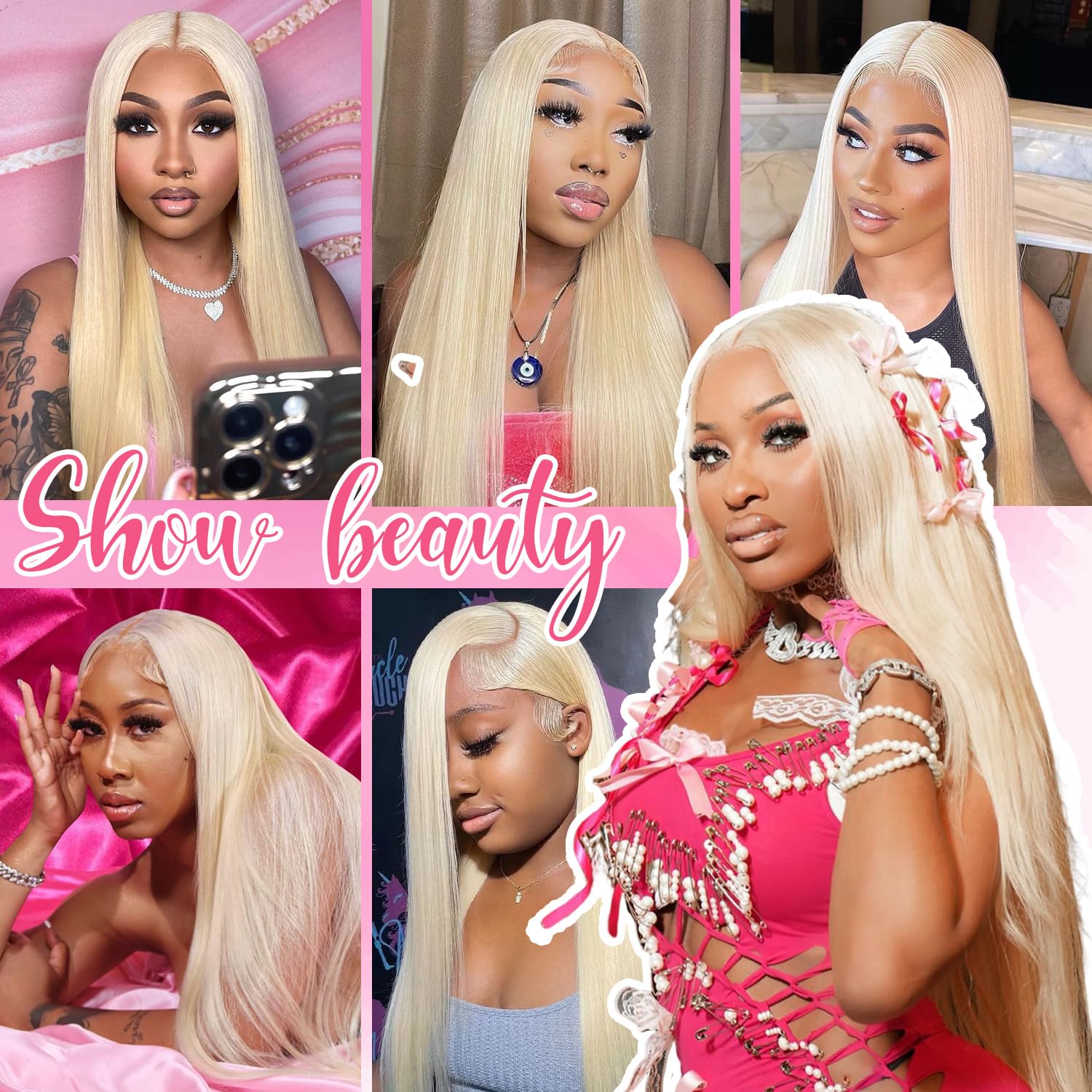 200 density Deloni 613 lace front wig adds luxurious fullness