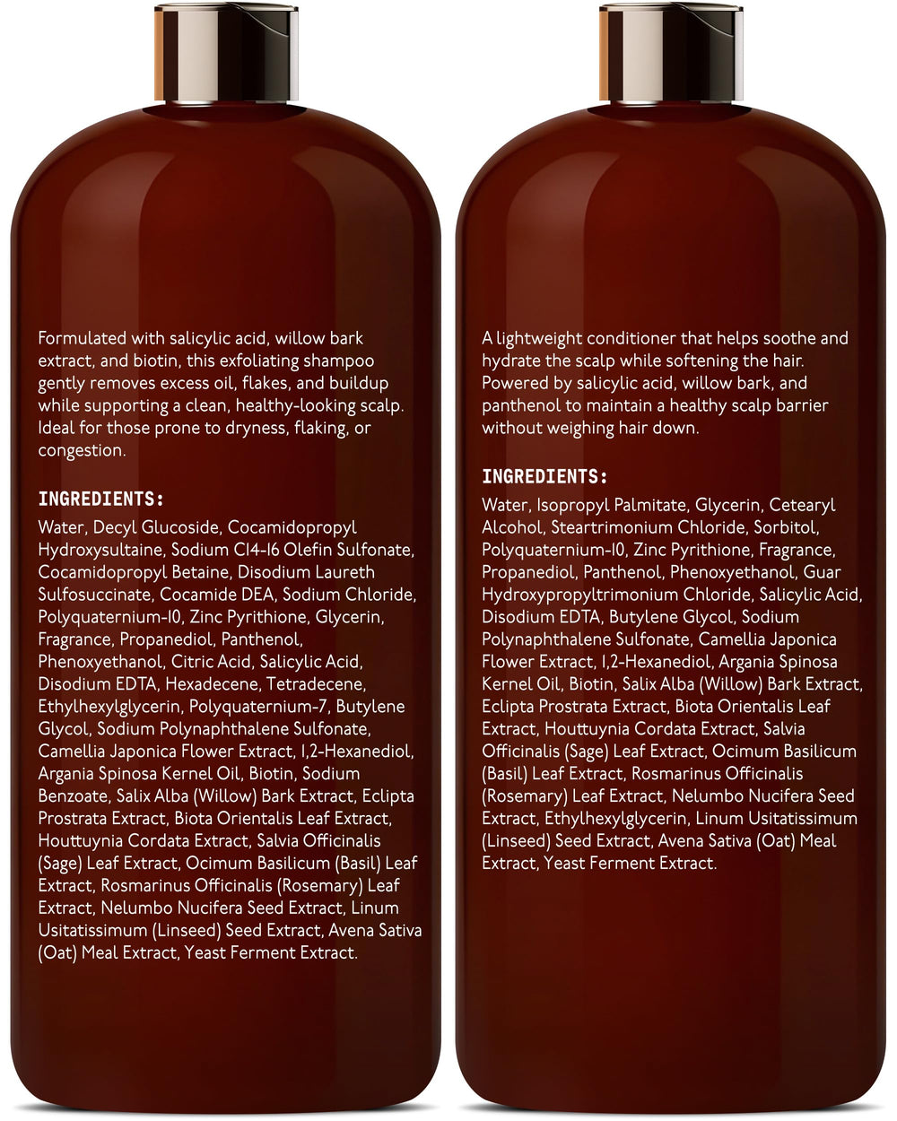 DEL SUR Camellia and papaya highlight image communicates premium cleansing ingredients.