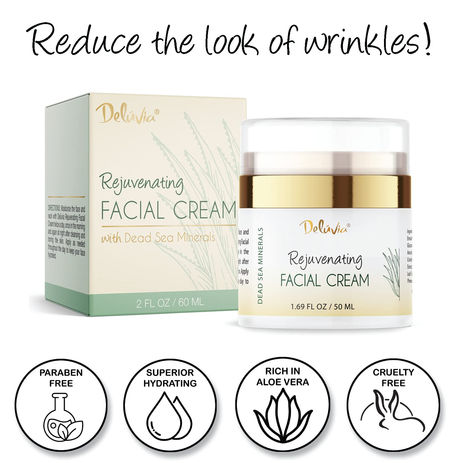 Delúvia cream for dry skin, hydrating daily use