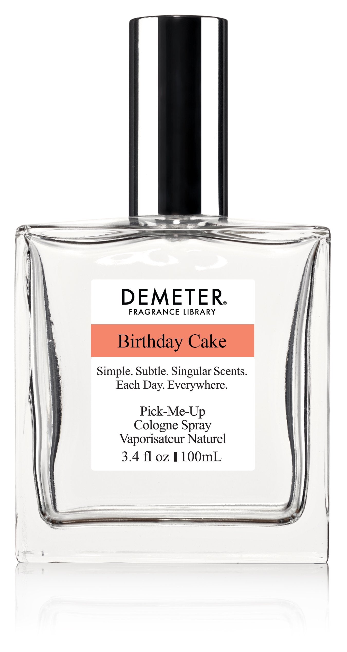 DEMETER Birthday Cake spray bottle; celebratory fragrance for daily wear and special moments