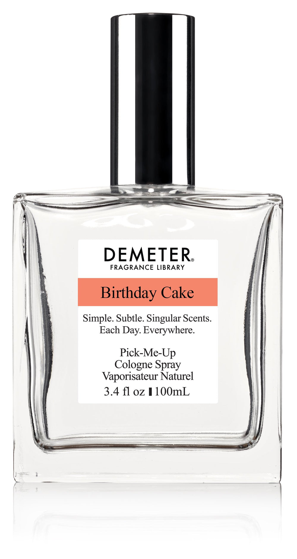 DEMETER Birthday Cake spray bottle; celebratory fragrance for daily wear and special moments