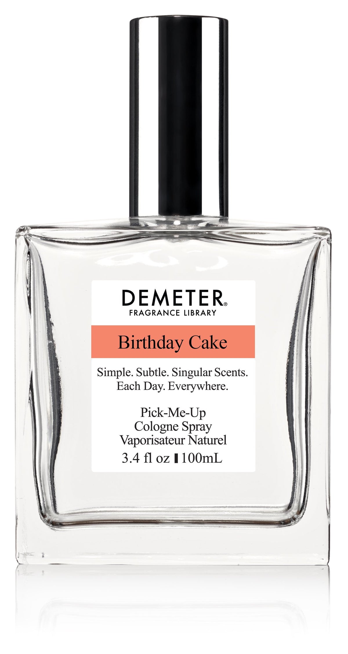 DEMETER Birthday Cake spray bottle; celebratory fragrance for daily wear and special moments