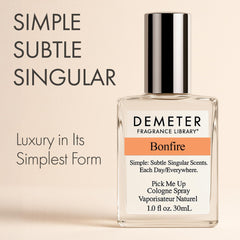 Demeter Bonfire warm-tones scene evokes autumn vibes for cozy evenings.