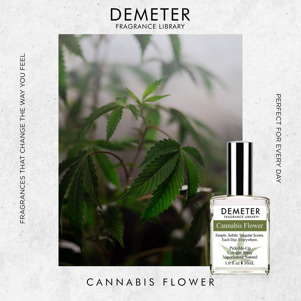 DEMETER Cannabis Flower fragrance suggests mood-friendly daytime aroma