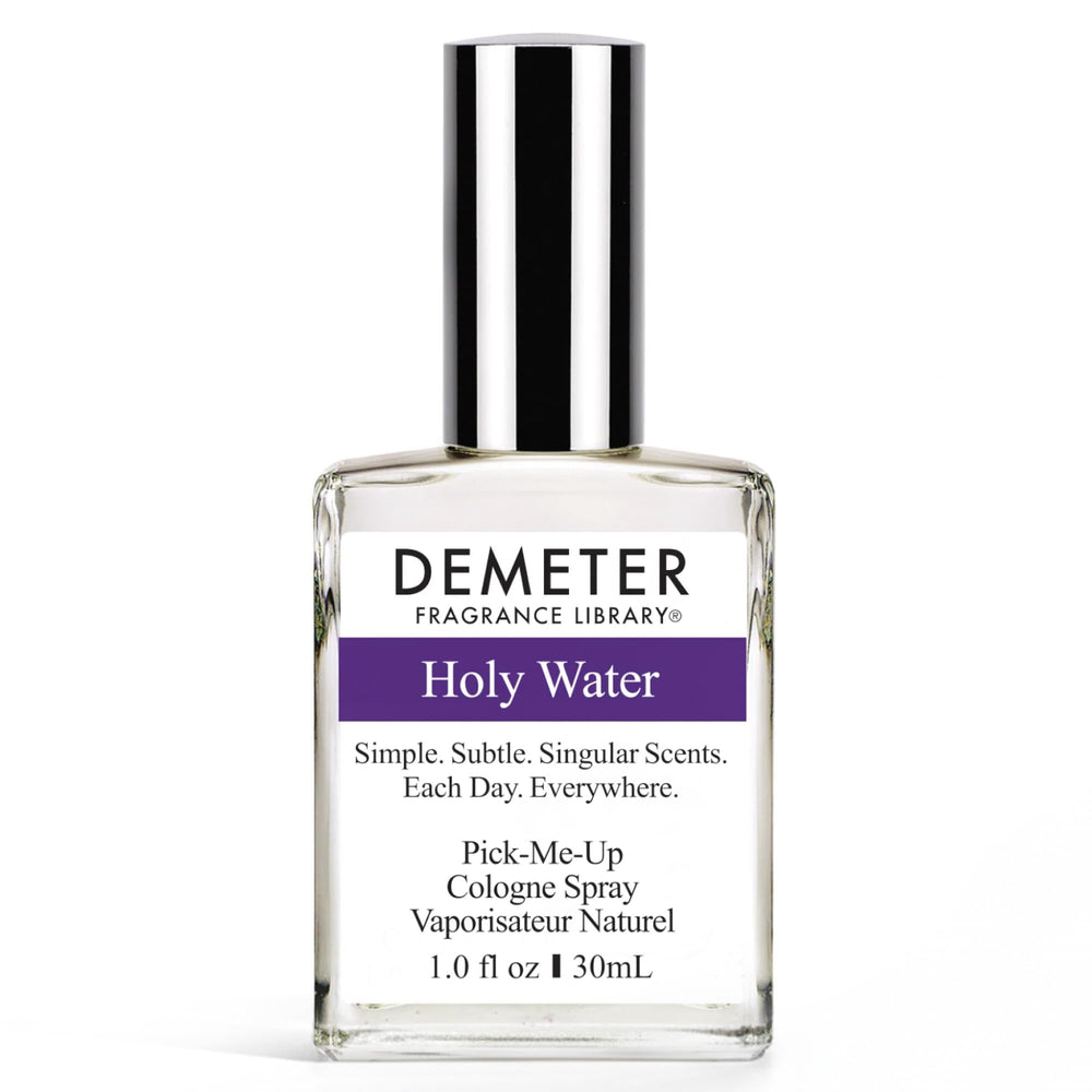 DEMETER Holy Water bottle front view, unisex fragrance for everyday wear.