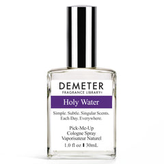 DEMETER Holy Water bottle front view, unisex fragrance for everyday wear.