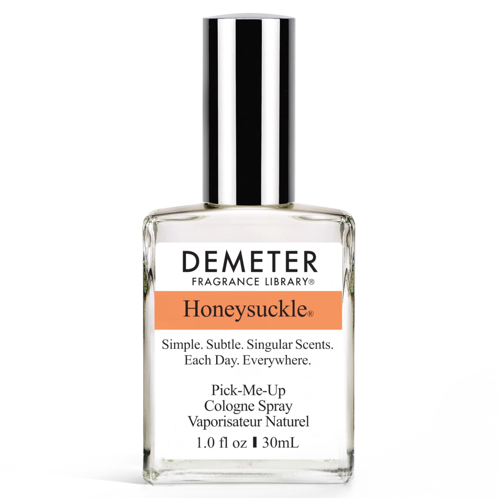 DEMETER Honeysuckle bottle spray, ideal for daily floral wear.