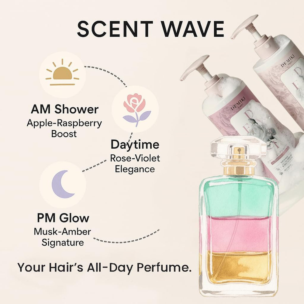 DEMIKI home spa routine using rose fragrance elevates daily self-care.