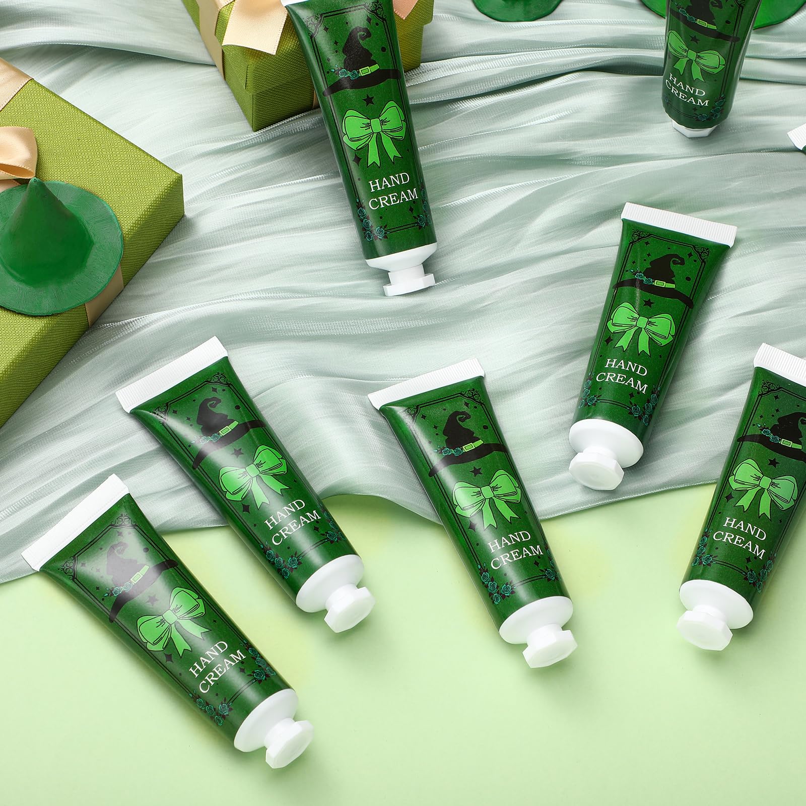 Demissle witch party favors in use, ideal for celebrations and spa nights.