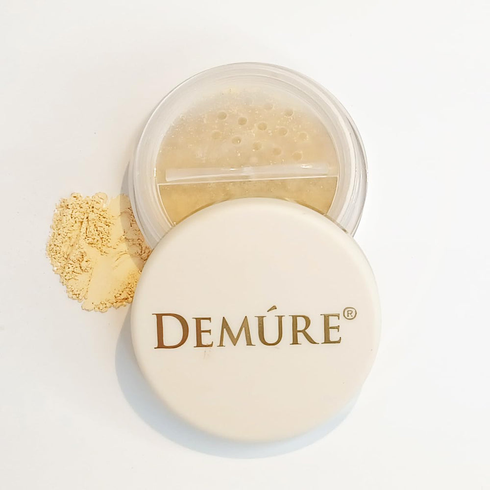 Demure cruelty-free USA-made badge on concealer packaging