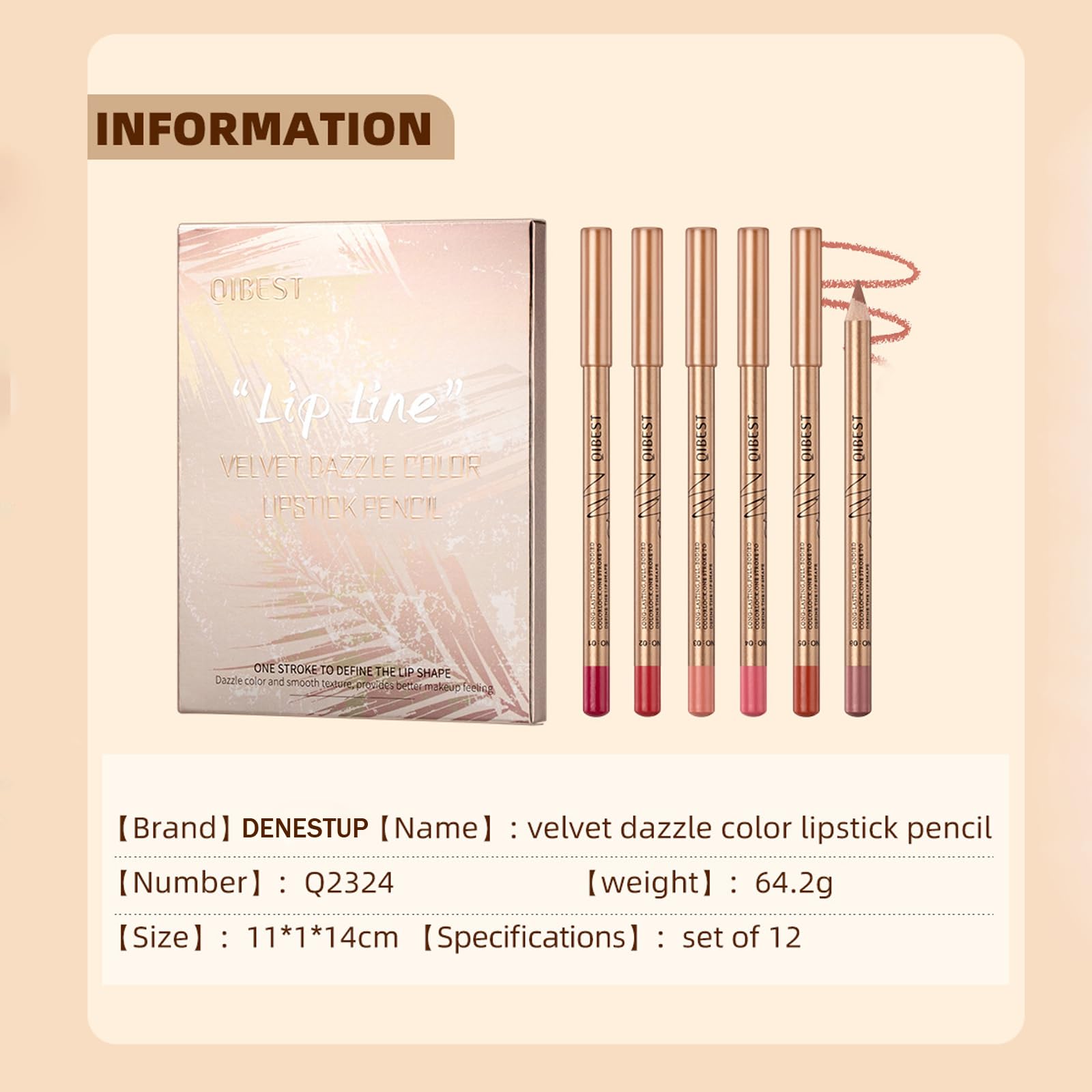 DENESTUP 12-color kit enhances daily makeup with versatile, trend-ready shades.