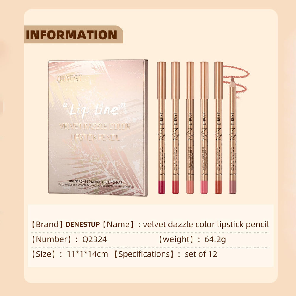 DENESTUP 12-color kit enhances daily makeup with versatile, trend-ready shades.