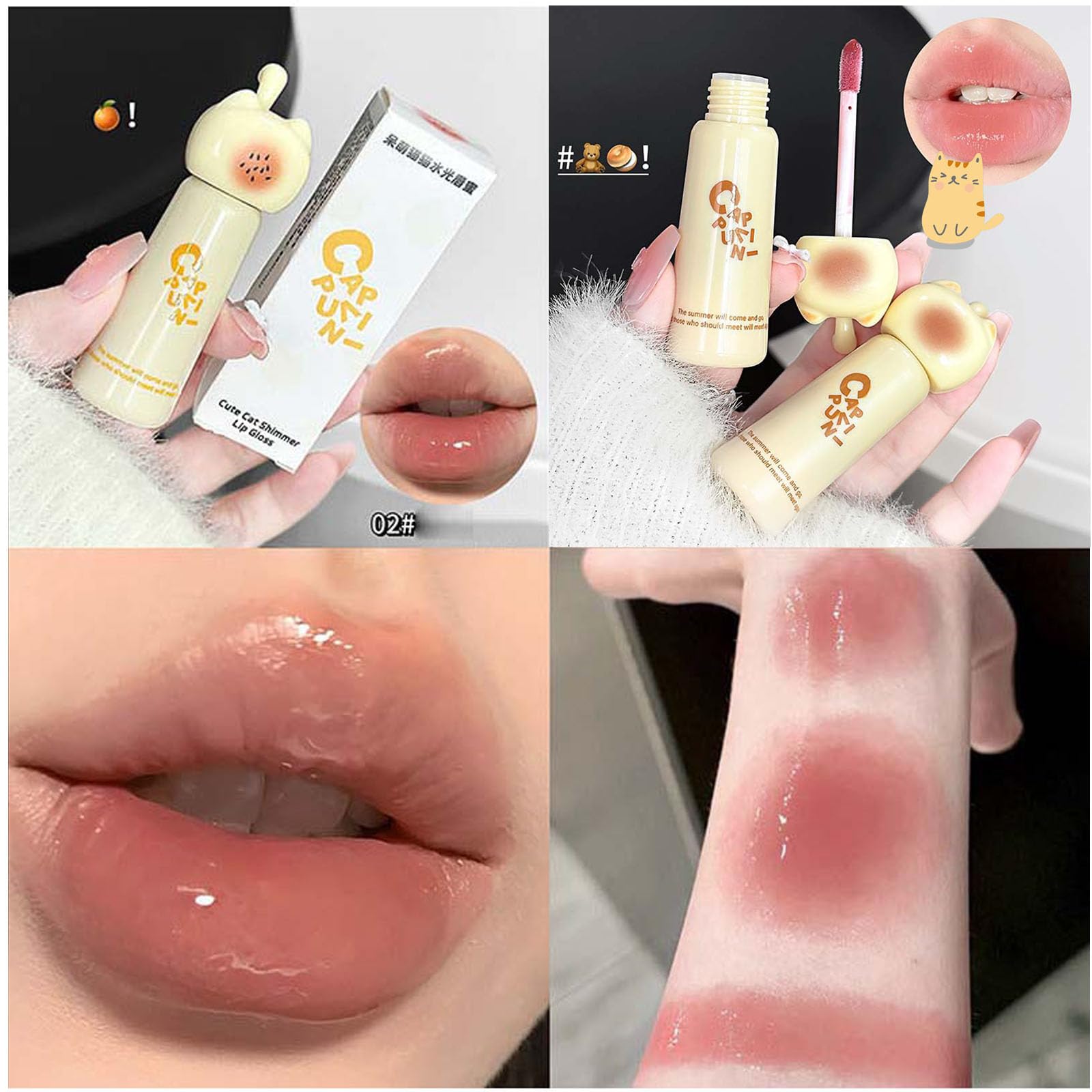 DENESTUP gift set lip gloss makes a thoughtful birthday or holiday present.