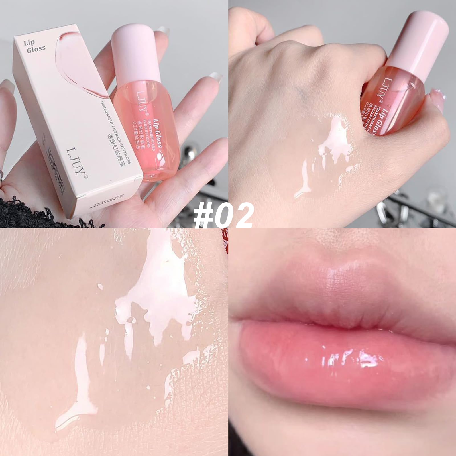 DENESTUP mint lip oil applicator in use for smooth lips