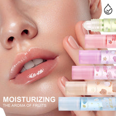 DENESTUP lip gloss with vanilla flavor delivers creamy sheen and pleasant aroma.