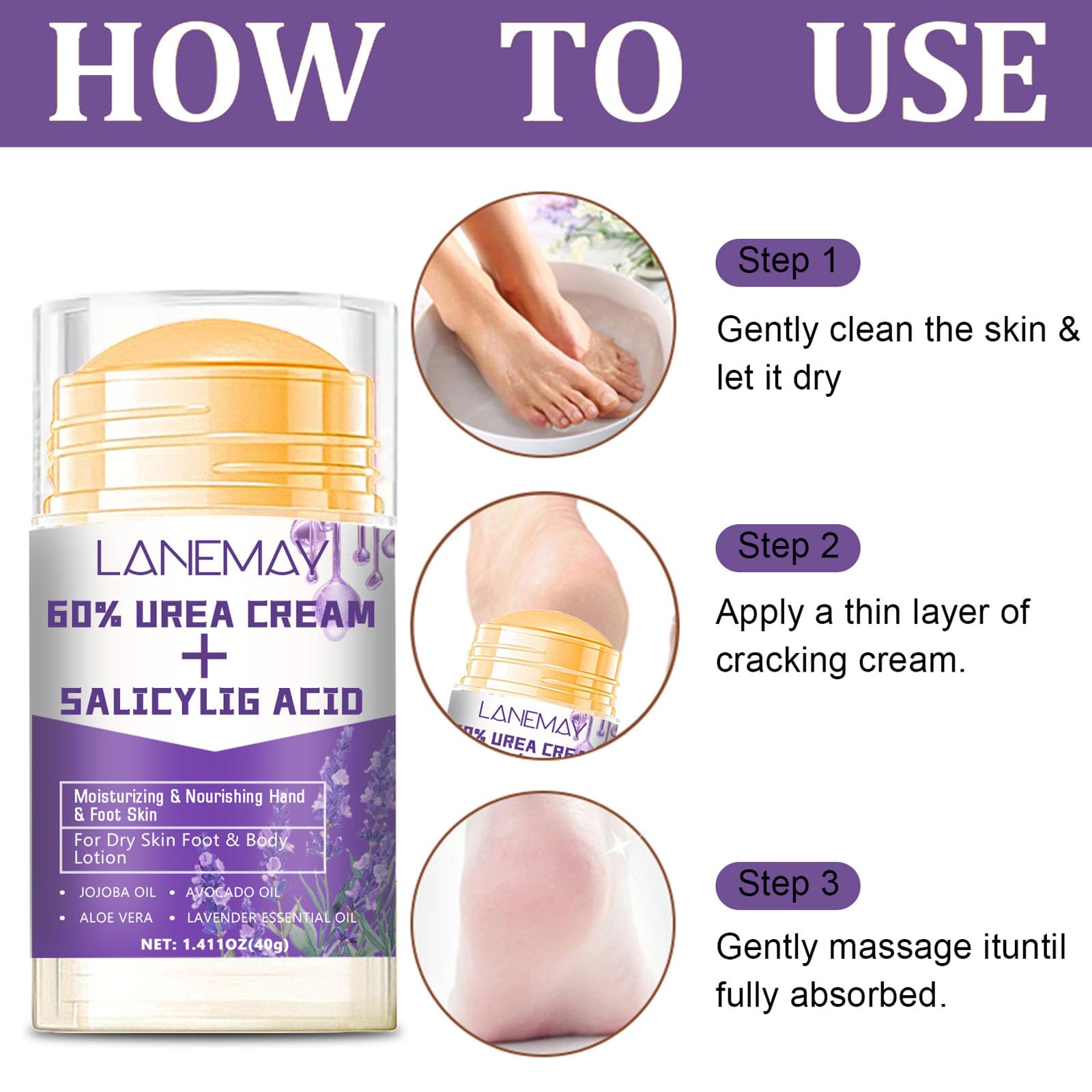 DENESTUP urea cream 60% nourishing formula, a thoughtful gift.