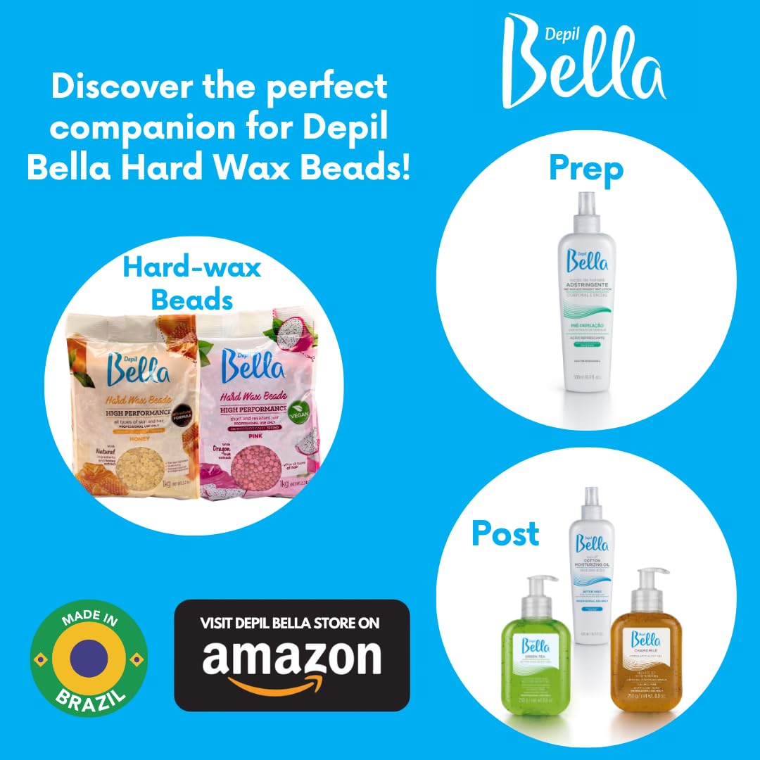 Depil Bella vegan-friendly formula icon on product.