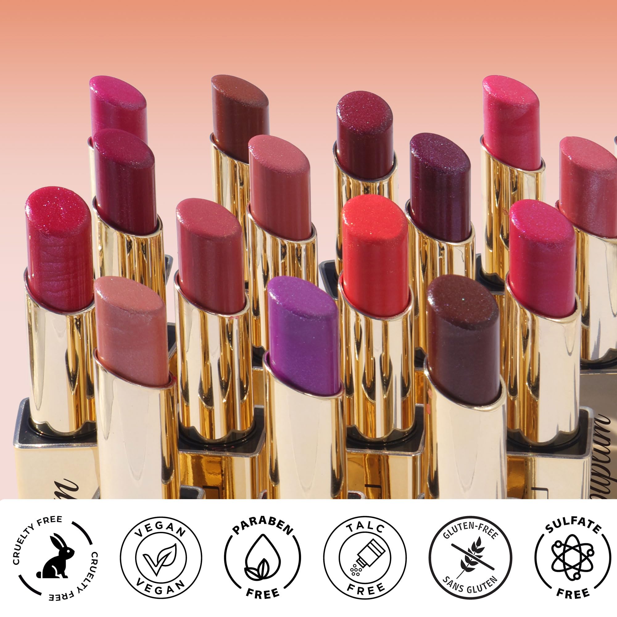 Depuplum cruelty-free vegan label communicates ethical beauty choices.