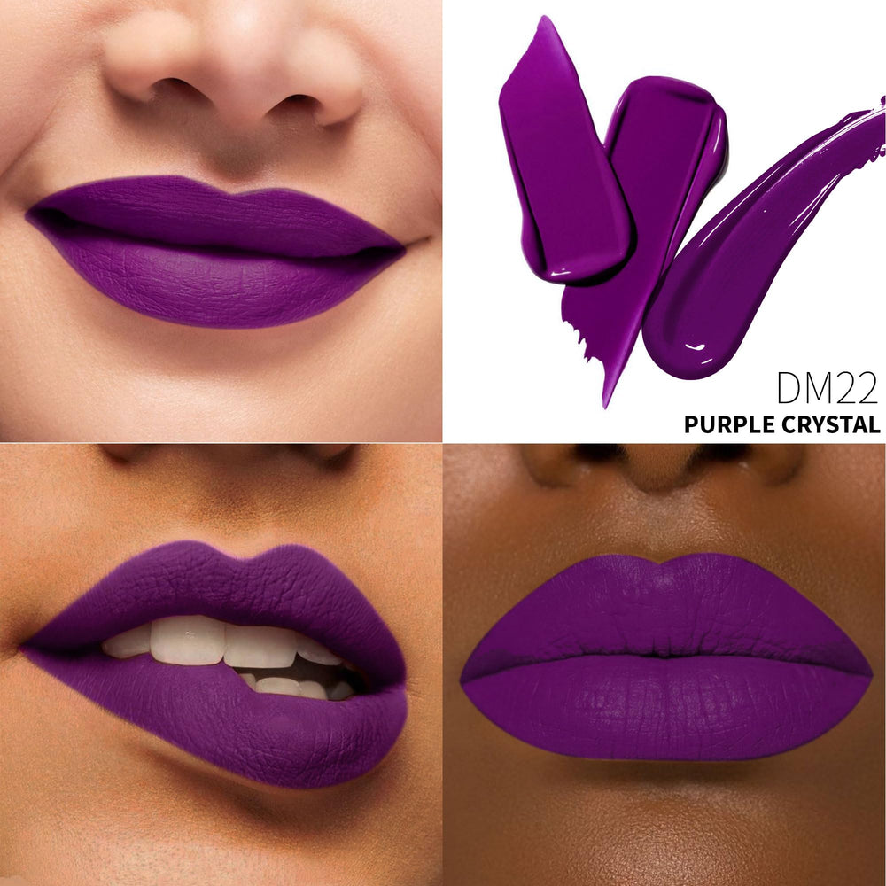 Depuplum Purple Crystal wand applies color with precise, smooth precision.