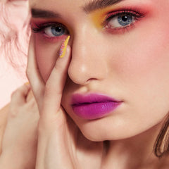 Depuplum Purple Lipstick packaging designed for easy storage on the go.
