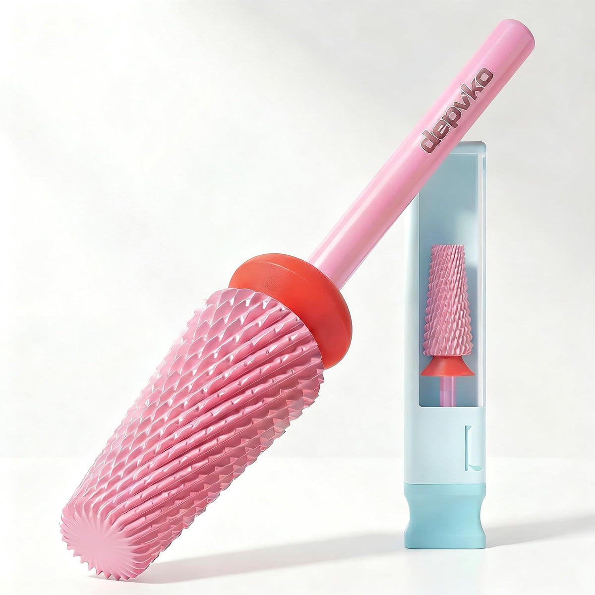 Depvko 5in1 nail drill bits for quick acrylic removal and shaping.