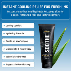 Derm Dude Aloe Vera cucumber Vitamin C ingredients provide hydration and soothing support